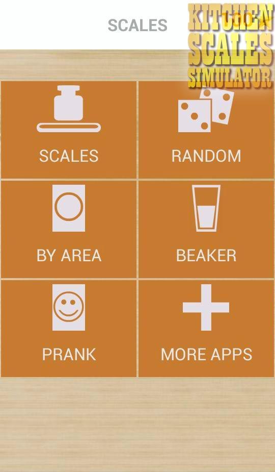 Kitchen Scales Simulator