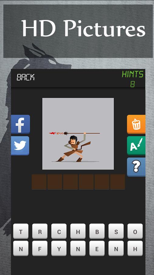 Guess The Thrones Characters