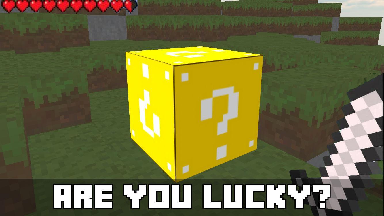 Lucky Block Mod PE - Minecraft