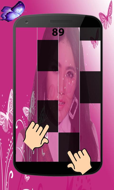 Via Vallen Piano Tiles Game