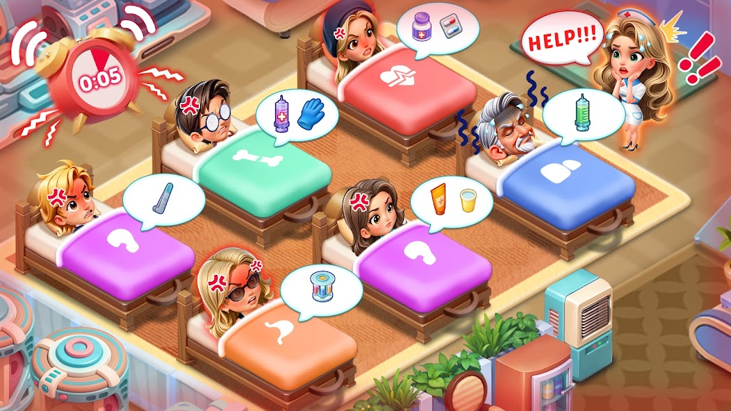 Nurse Rush:Hospital Game