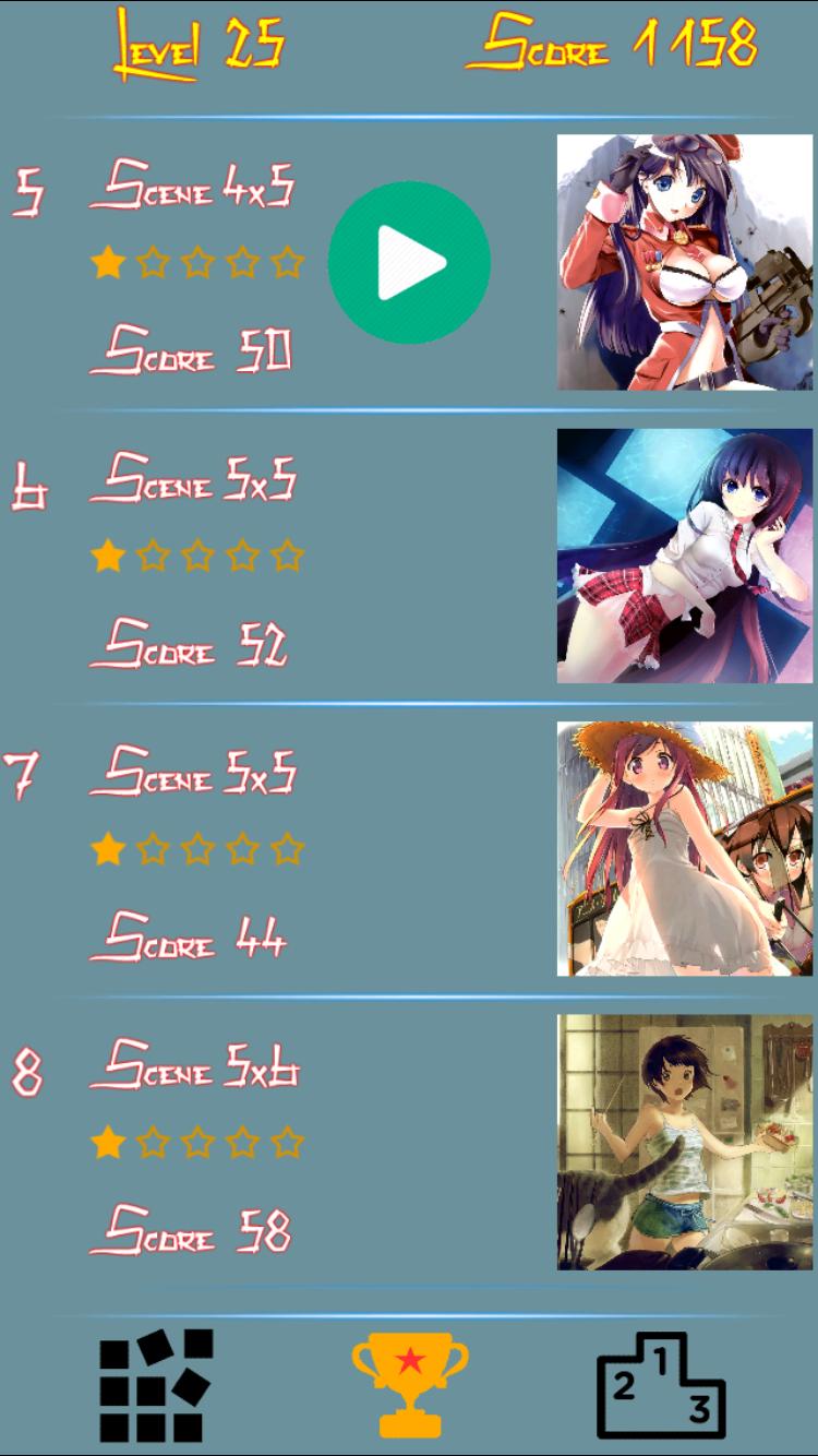 Tile Puzzle - Anime Girls