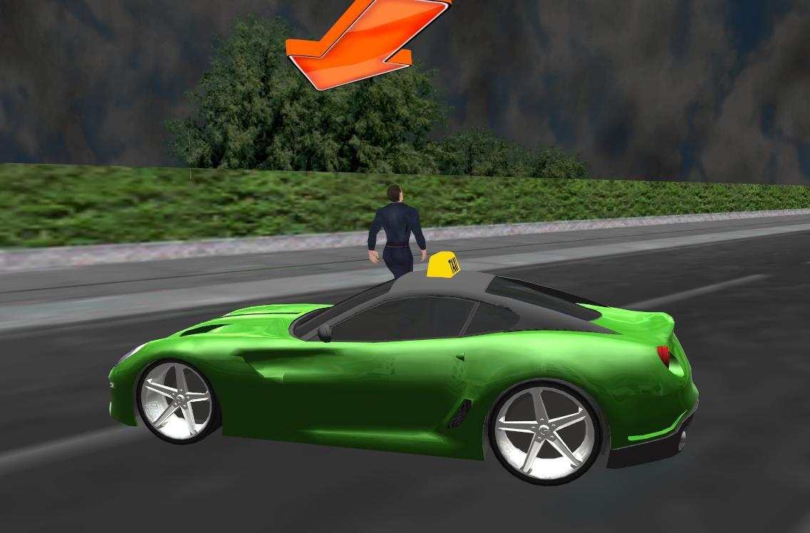 Downtown City Taxi Driver 3D