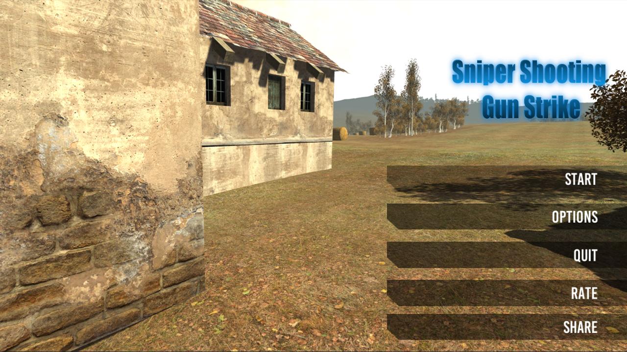 Sniper Shooting Gun Strike