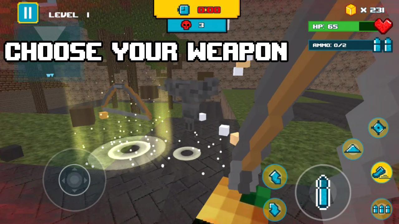 Skyblock Soldier Survival Game