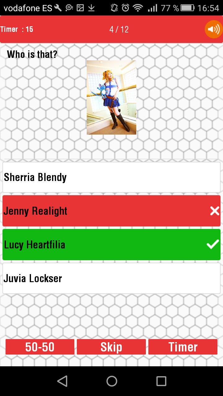 Fairy Tail Cosplay Quiz