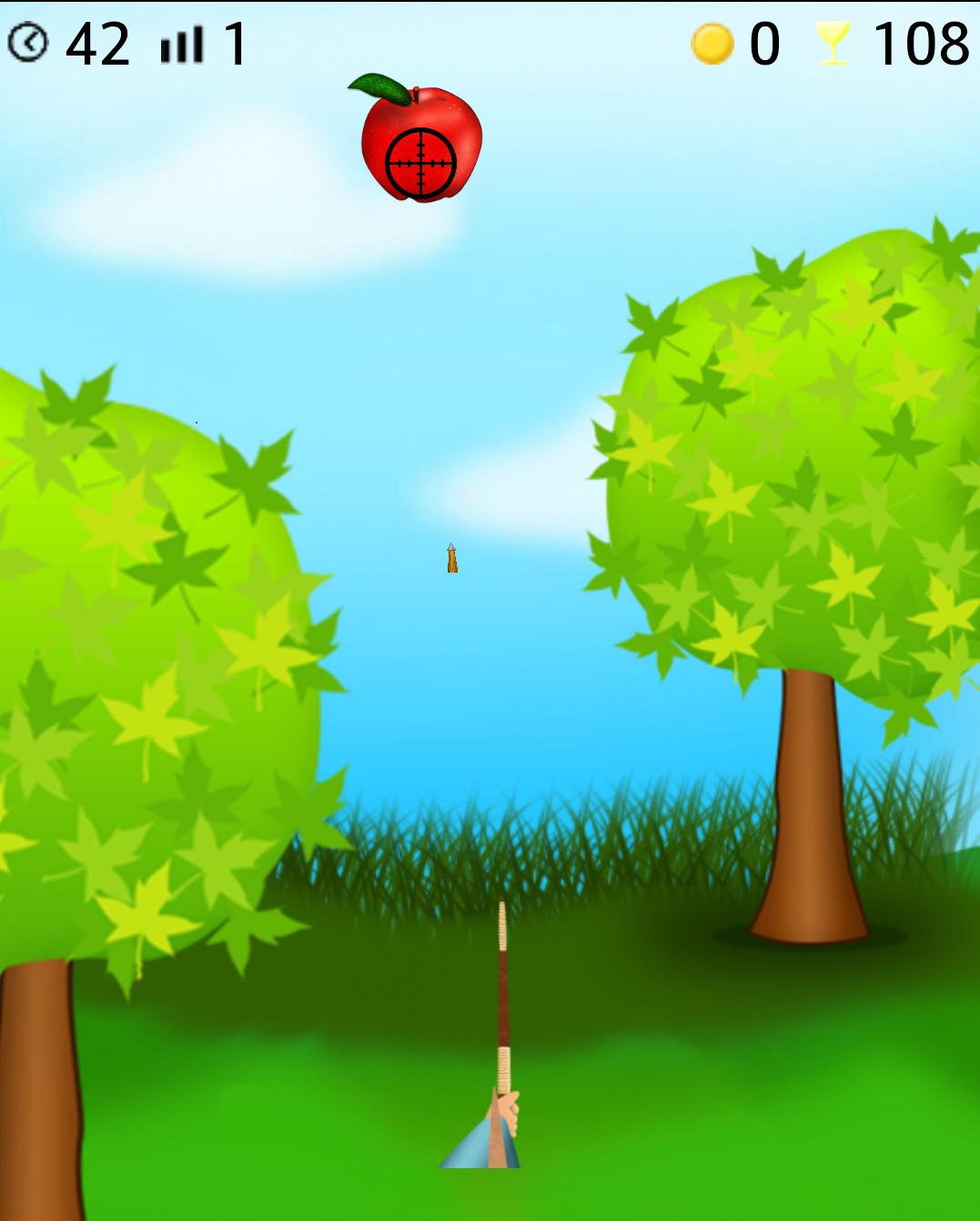 apple arrow shooting game