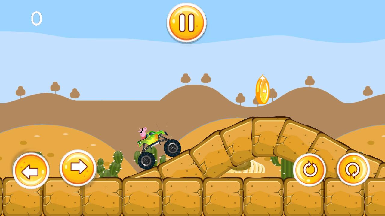 Peppie Pig Hill Climb Race