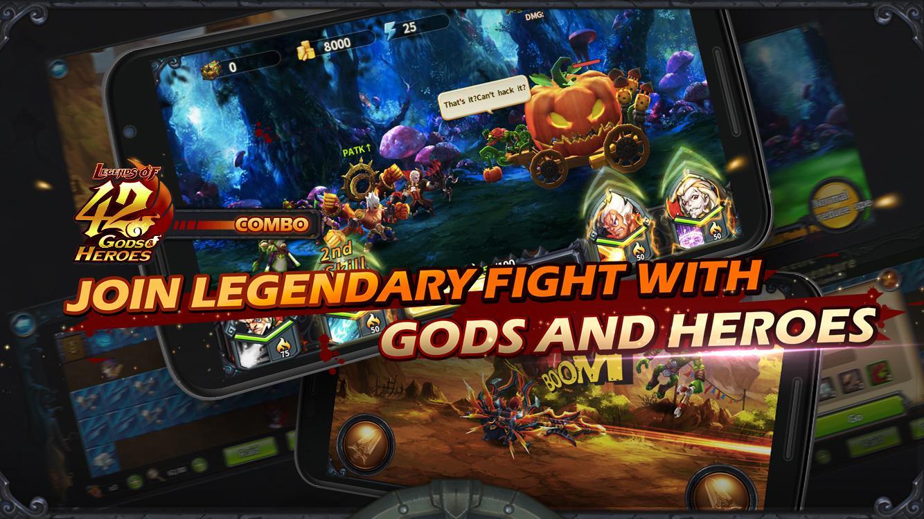 Legends of 42 Gods and Heroes