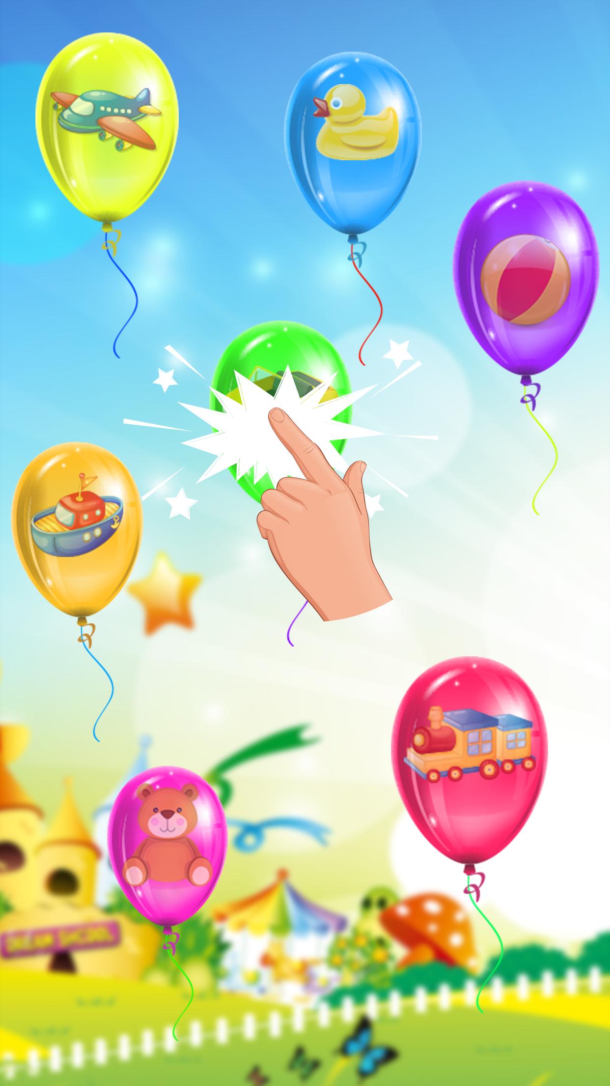 Balloon Pop Kids Game