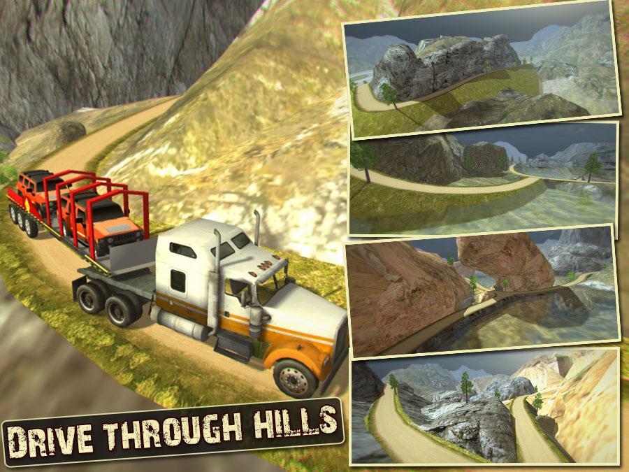 OffRoad Cargo Truck Simulator Uphill Driving Games