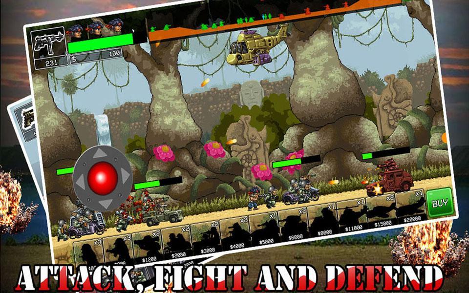 Commando Rush - Rambo Defender