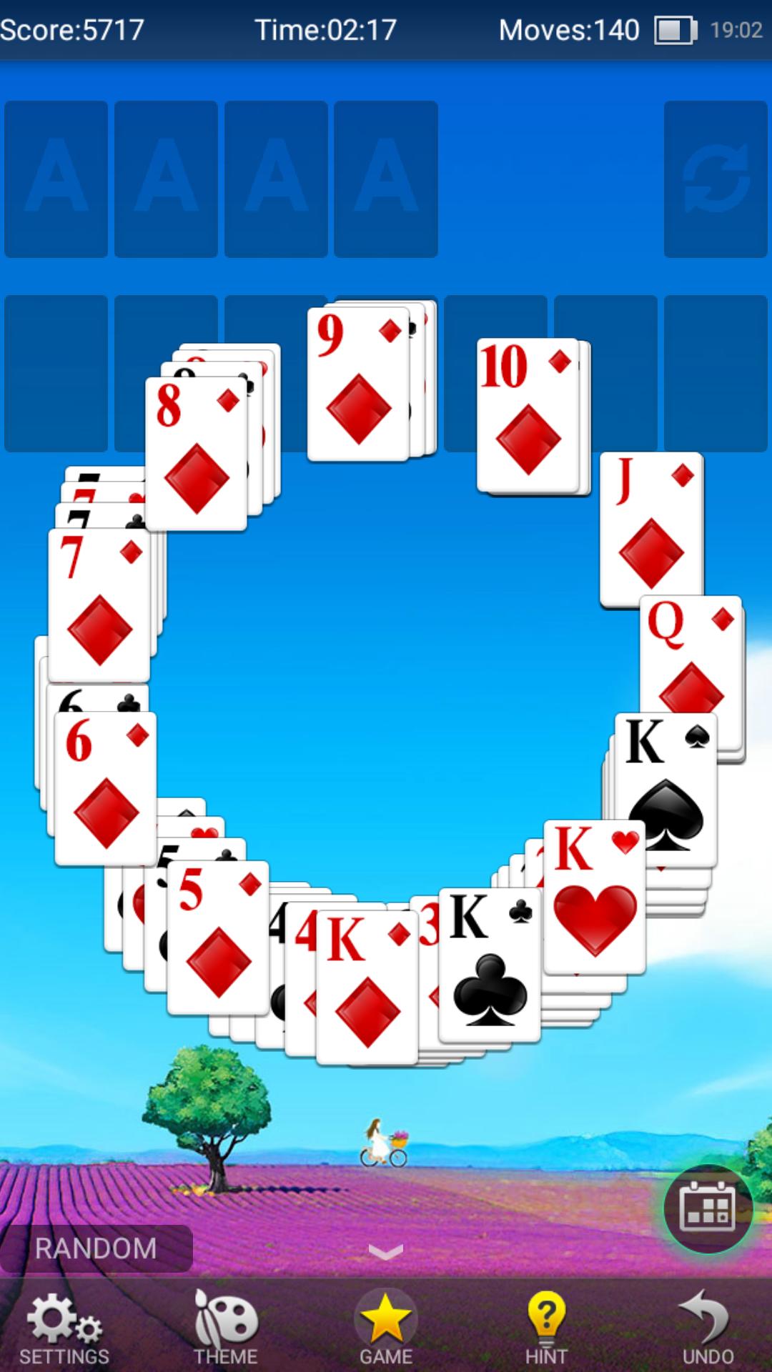 Solitaire: Lavender
