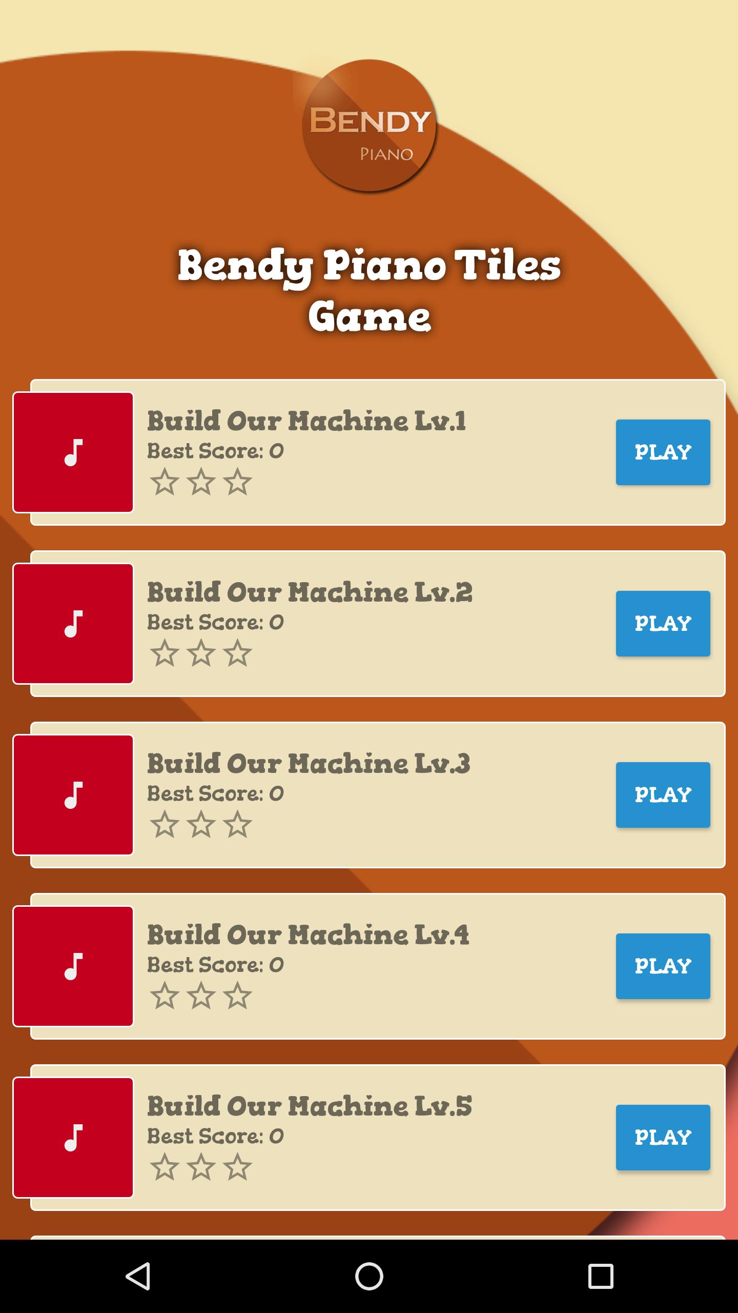 Piano Tap Game : Bendy