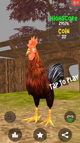 Animal Run - Rooster
