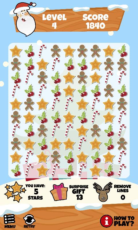 Santa's Crazy Christmas Match