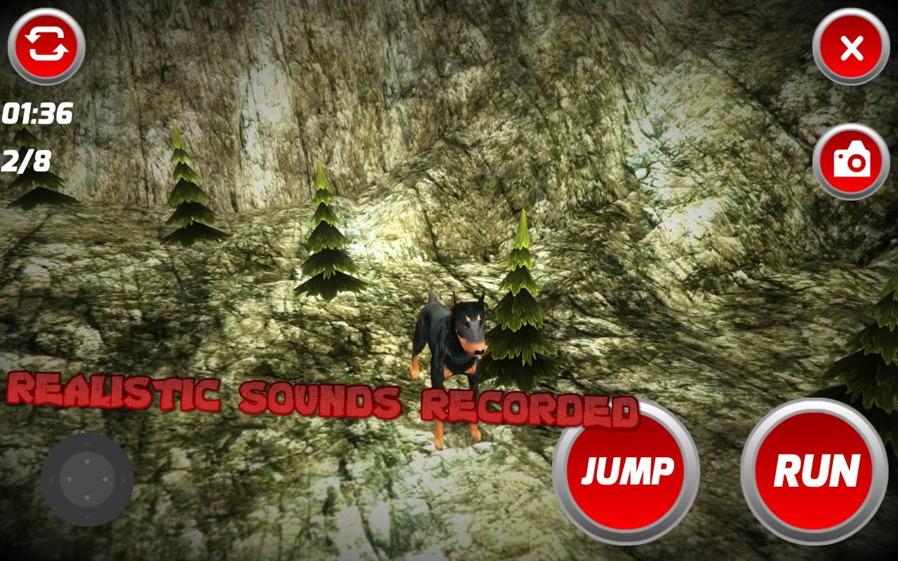 3D Doberman Simulation