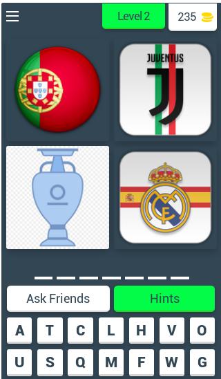 4 Pics 1 Footballer Quiz Game 2019