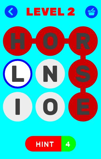 WORD MIND GAME - Word search in English