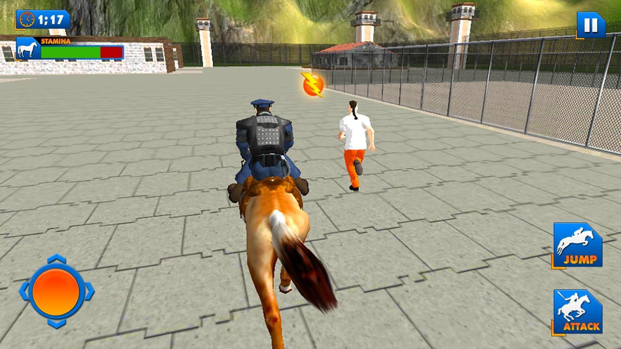 Prison Escape Police Horse Sim
