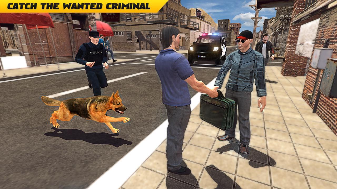Border Police Dog Chase Sim 3D