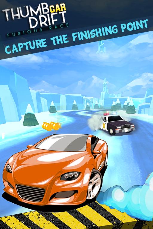 Thumb Car Drift : Race Furious