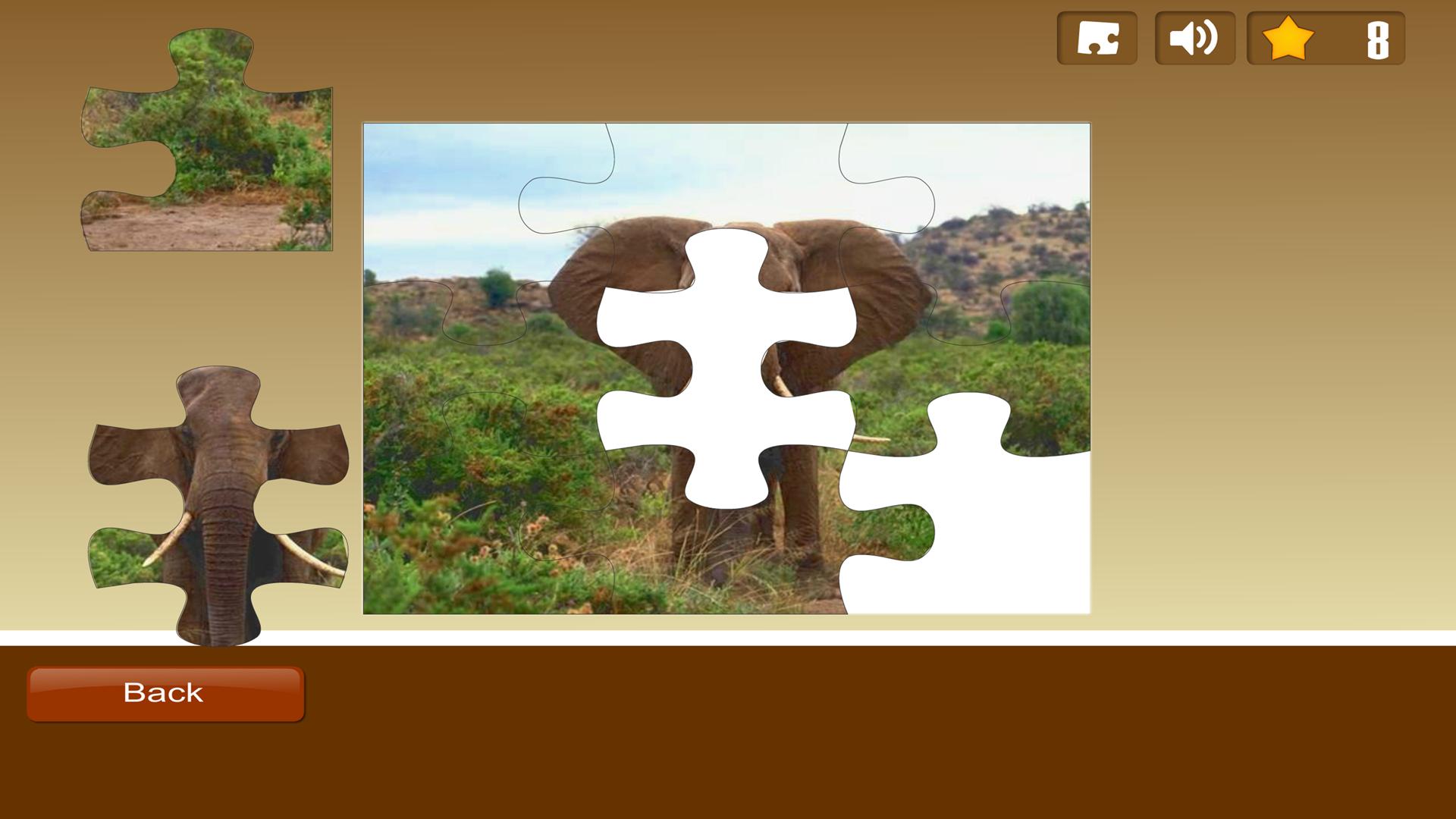 Elephant Jigsaw Puzzle