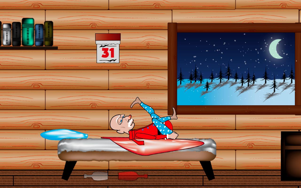 Lazy Santa Claus