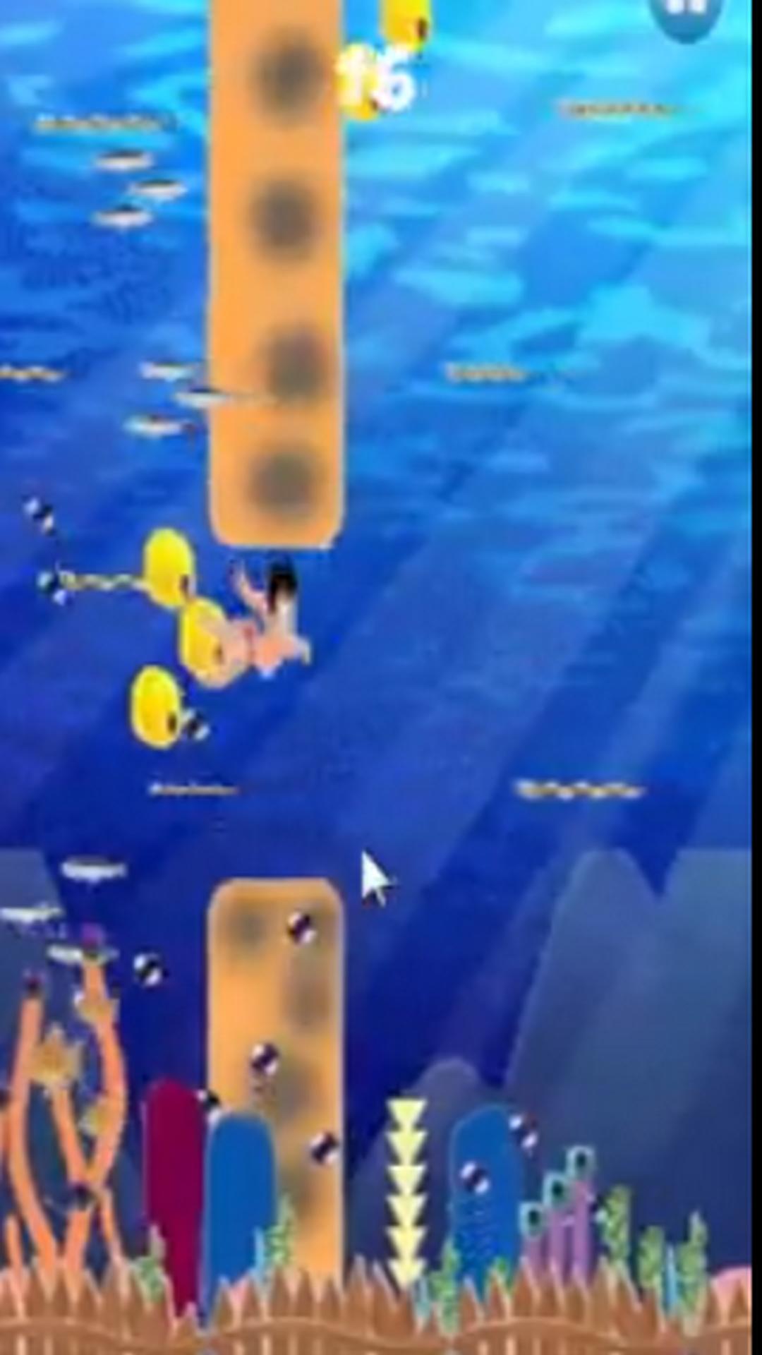 Boy Connan swiming