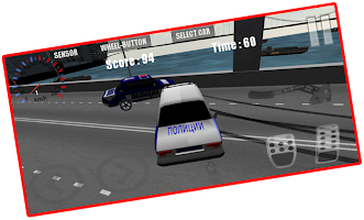 Russian Police Car Drift