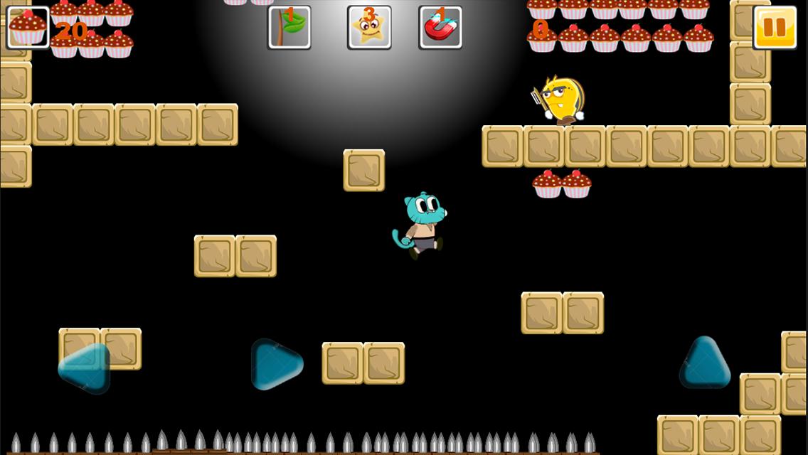 Blue Candy Gumball Adventure